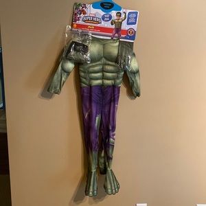 Toddler Hulk costume